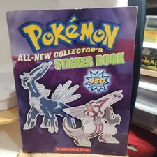 Pok mon All-New Collector's Sticker Book 450 Stickers Scholastic 2008
