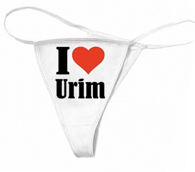String Tanga I Love Urim Geschenk Geburtstag Valentinstag Weihnachten Ostern