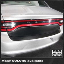 Dodge Charger 2011-2023 Trunk Deck Rear Blackout Stripes Decals Choose Color