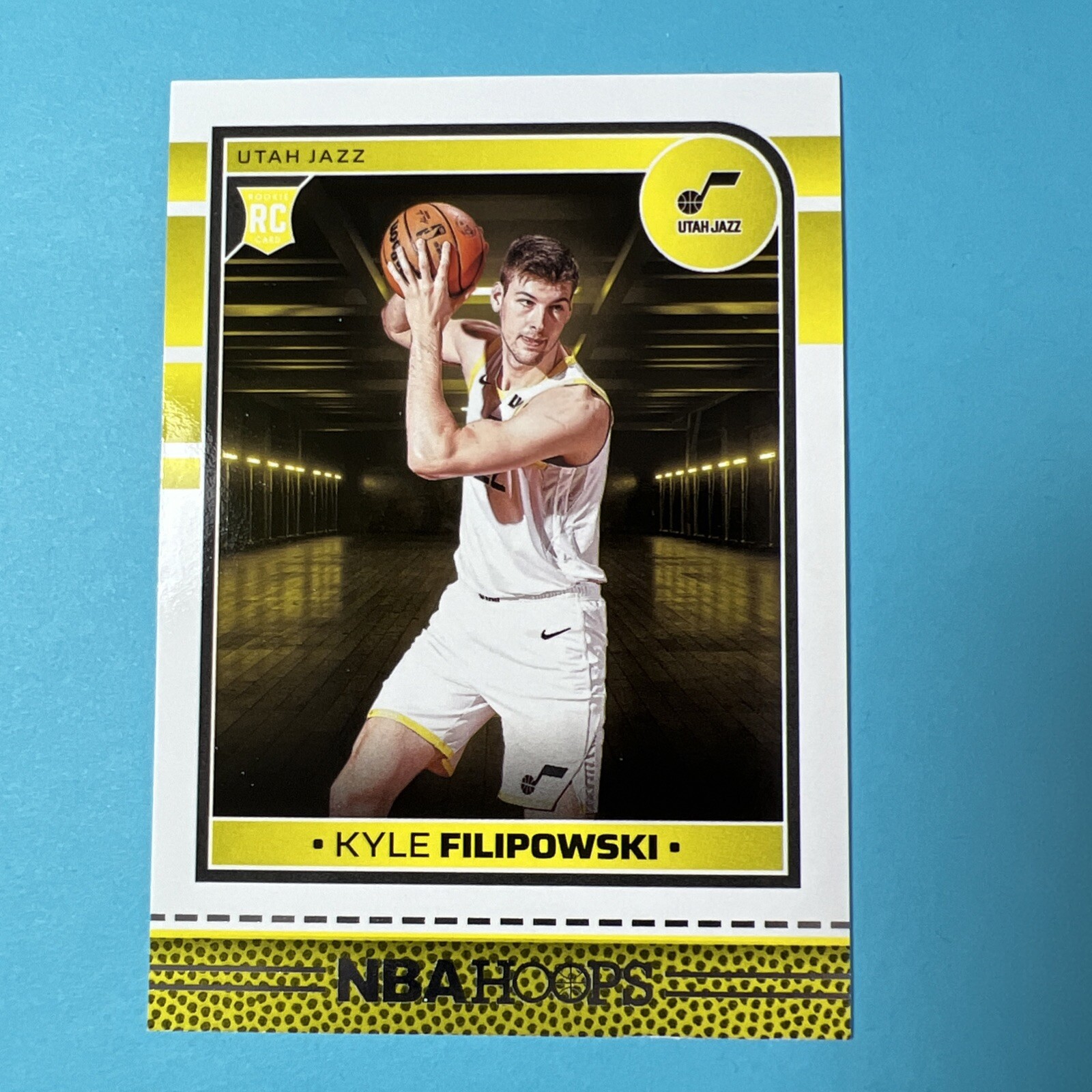 2024-25 Panini NBA Hoops Rookies #262 Kyle Filipowski, Utah Jazz