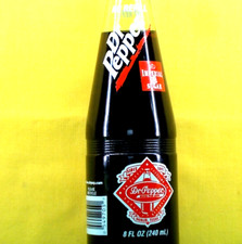 Dublin Texas DR PEPPER 8 oz BOTTLE "Since 1891" Imperial Pure Cane Sugar A