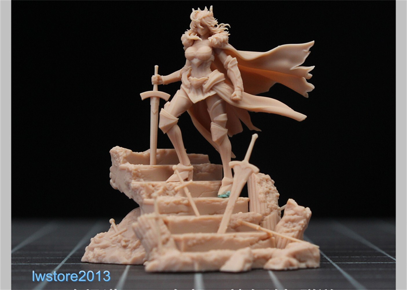 1/64 Anime Altria Girl Scene Props Miniatures Figures Model For Cars ...