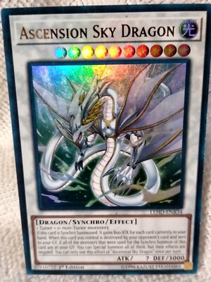 Yu-Gi-Oh! - Ascension Sky Dragon -Ultra Rare -LEHD-ENB34 1st Ed