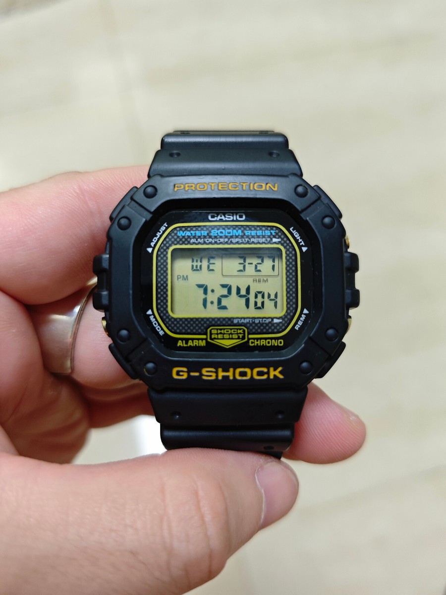 Rare 1994 Casio G-Shock DW-5300 White Border for sale online | eBay