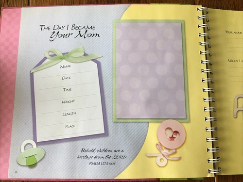 Mom's Scrapbook of Memories- Motherhood Scrapbooking Guide Crafting - Picture 6 of 17