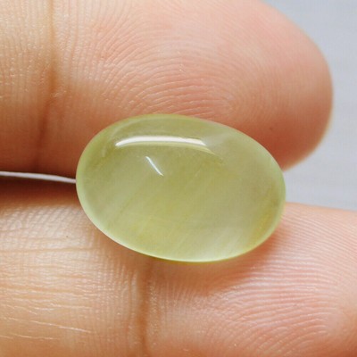 Pendentif en Prasiolite du Brésil (réf crp3) | Cœur de Pierres