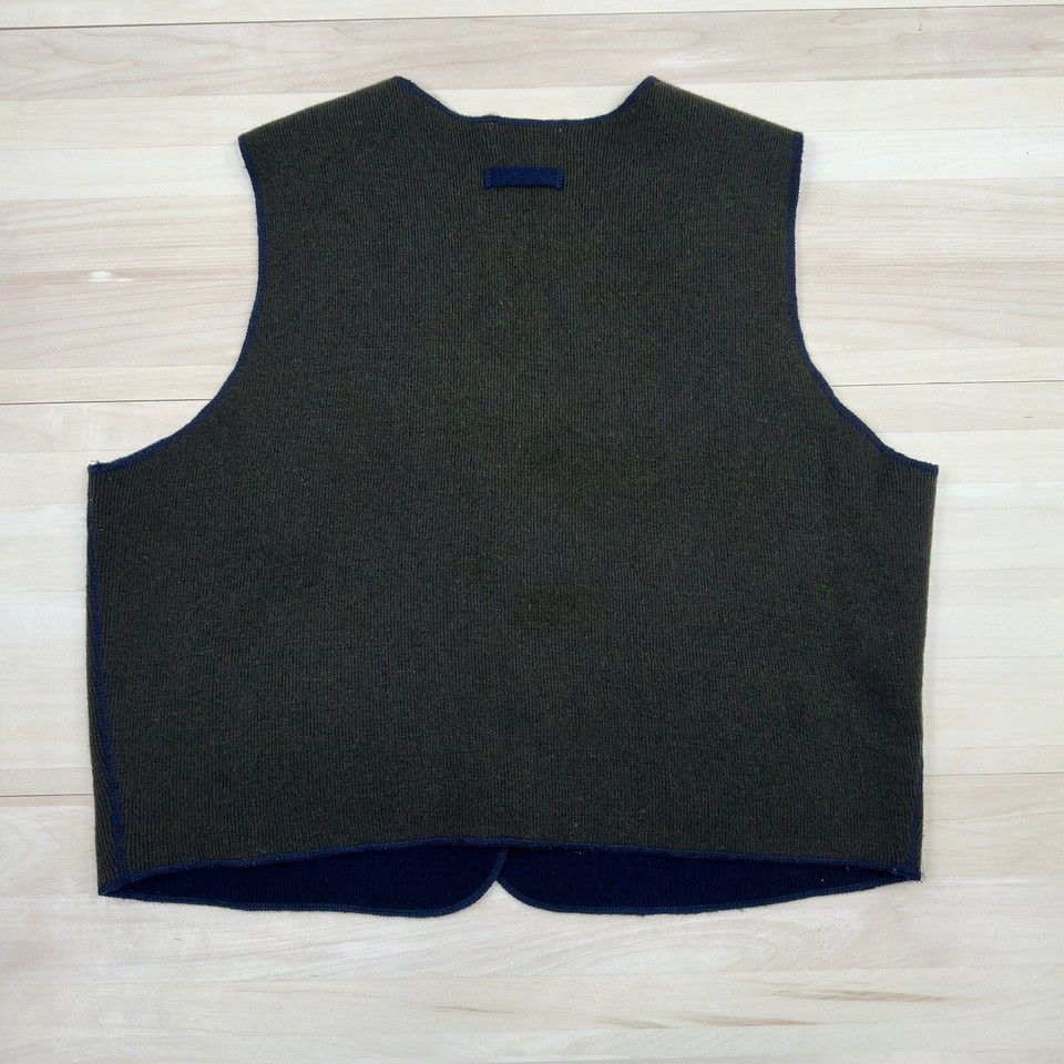 L.L.Bean Women's Wool Blend Cardigan Sweater Vest XL eBay