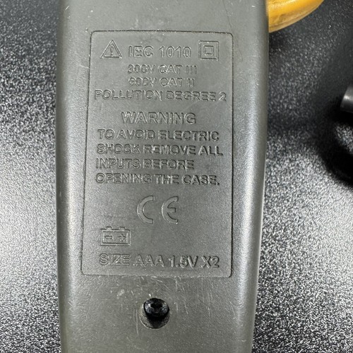 Matco Tools Multimeter CM 600, Inductive Clamp Nice, 600A - Picture 6 of 9