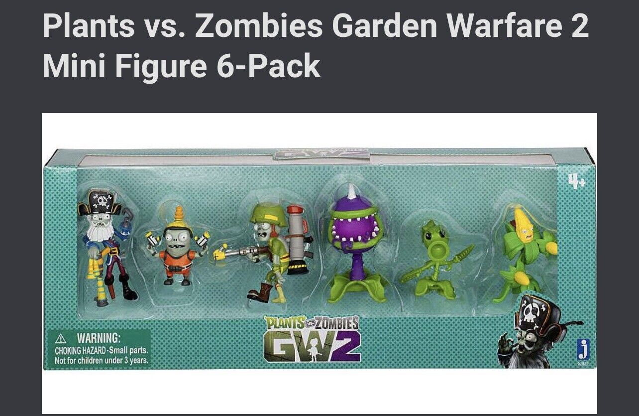 Plants vs. Zombies Garden Warfare 2 Zombies 6 Mini Figures