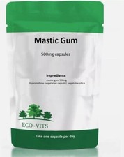 Mastic Gum 500mg Capsules – Digestive Health & Stomach Support