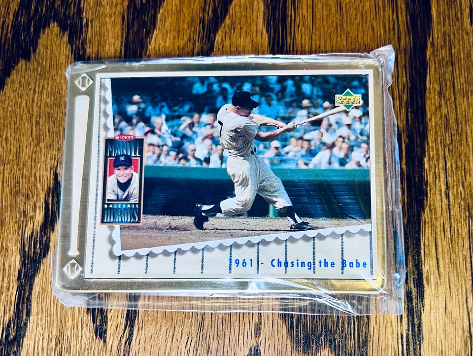 (2) JUEGO DE 5 CARTAS IMPRESIONES METÁLICAS DE CUBIERTA SUPERIOR - MANTO, RUTH, MÁS - ¡NUEVO! Foto 4 de 4