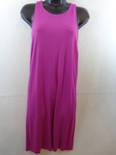 Ann Taylor Dress Women's M Fuschia Shift Dress Sleeveless