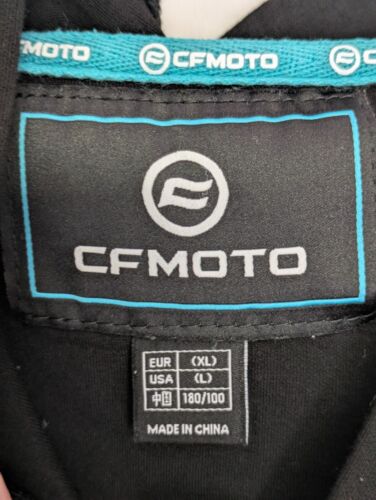 CFMOTO Pullever Hoodie Black Sweatshirt Racing Motorcycles ATVs Mens Large - Bild 2 von 10