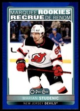 2021-22 OPC O-PEE-CHEE UPDATE BLUE MARIAN STUDENIC ROOKIE NEW JERSEY DEVILS #634
