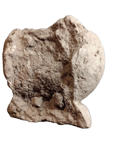 Figura sin cabeza de Buda de estuco de Gandharan - Imagen 4 de 7
