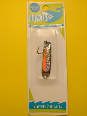 Leurre Hopkins 75B Shorty 1/4 Oz - Cuillère Inox Pêche Eau Douce Et Mer - Neuf