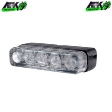 Luce Targa 5 Led Luci Bianca Omologata Universale per Portatarga Moto Scooter