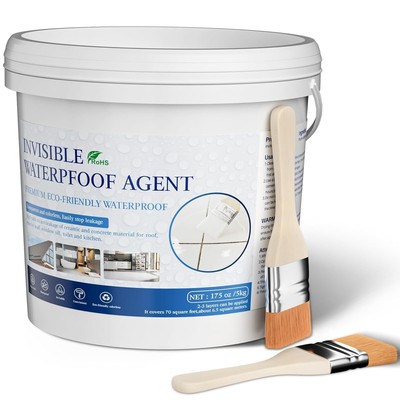 Invisible Waterproof Adhesive - 175 Oz Acrylic Sealant for Indoor & Outdoor Use
