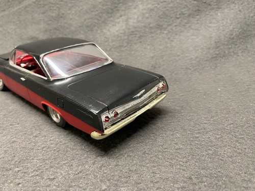 AMT '62 Chevy Bel Air Bubble Top Built 1/25 Hot Rod Detailed Street Machine - 第 5/7 張圖片