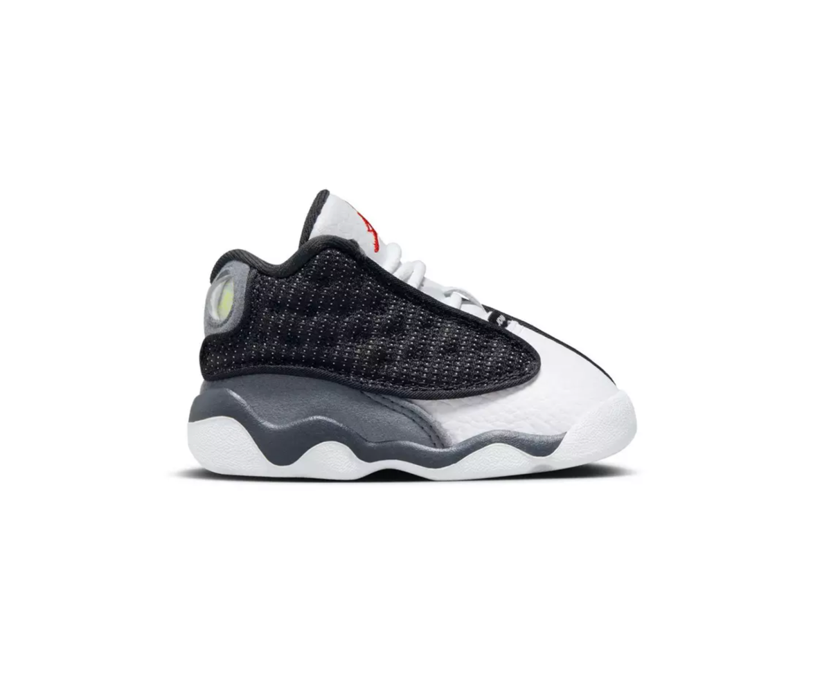 Nike Air Jordan Retro 13 Black Flint Gray White Grey XIII Toddler TD Baby  Size