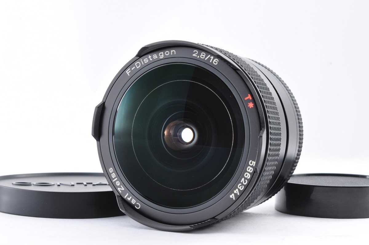 sale!★新品級！★CONTAX F-Distagon 16/2.8 AEG CONTAX 16mm f/2.8 AEG Carl Zeiss F-Distagon Lens from Japan