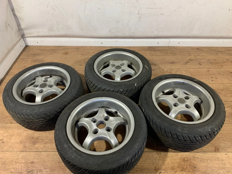 Brock Alufelgen Felgen 14 Zoll B 5714 Lochkreis 4x100 ET 25  BMW Opel VW . 7Jx14 - Bild 3 von 4