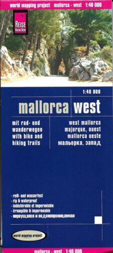 Map of Mallorca, West, by Reise Know How (2013) Spain - Picture 1 of 1