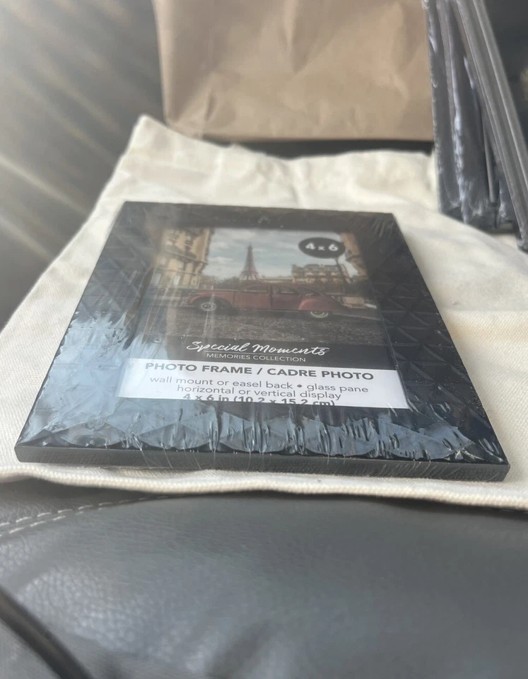 Marco de fotos negro colección recuerdos momentos especiales 4x6 NUEVO Foto 3 de 4