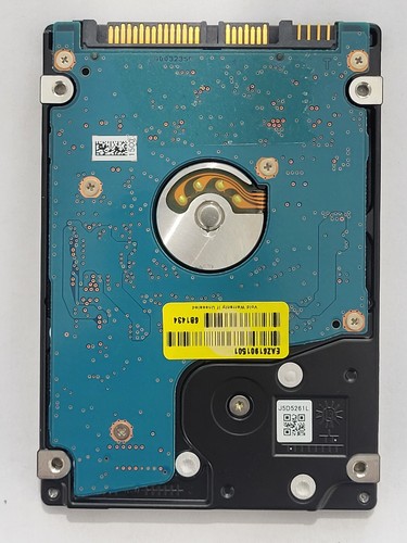 MQ01ABF50, HDKCB16L1A01 S,AA00/AM0P1L0Q, 12 JAN 2014,Toshiba 500Gb 2.5" SATA HDD - Imagen 2 de 2