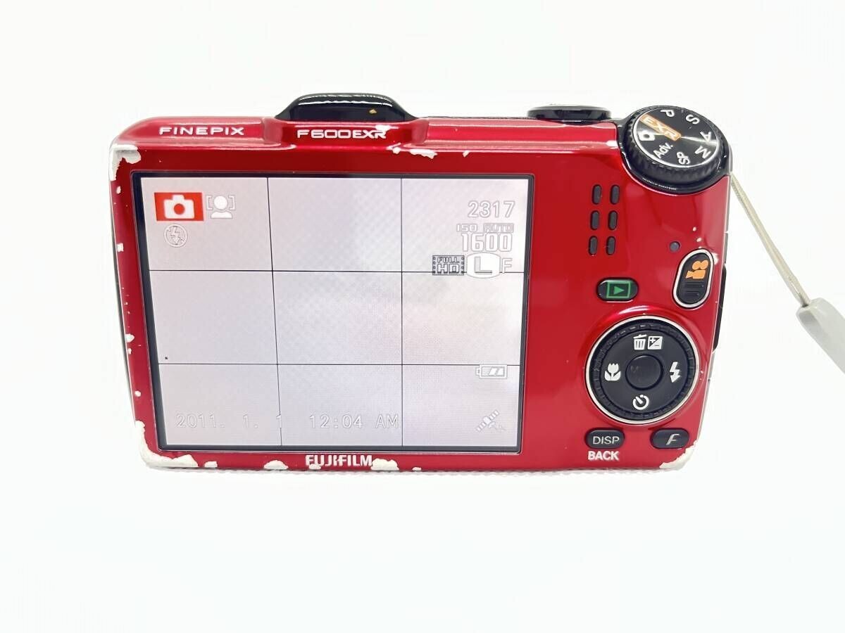 【極美品】FUJI FILM FinePix F600EXR レッド FUJIFILM FinePix F600EXR digital camera Red | eBay