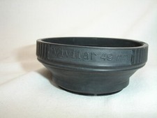 VIVITAR 49MM COLLAPSIBLE RUBBER LENS HOOD, SCREW IN