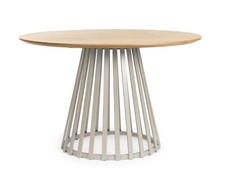 tavolo tondo ferro legno design vintage industriale etnico moderno shabby chic