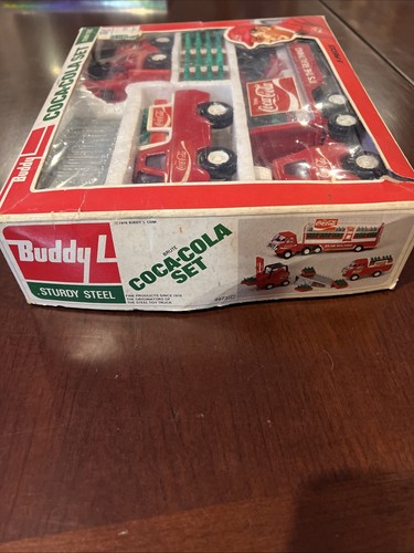 Rare 1976 Buddy L Coca-Cola Truck Set #4973D New Old Stock - Picture 15 of 20