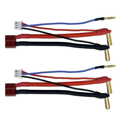 RC Car Hardcase Anschlusskabel, RC Car Kabel Deans T Stecker Buchse 90° 5MM 