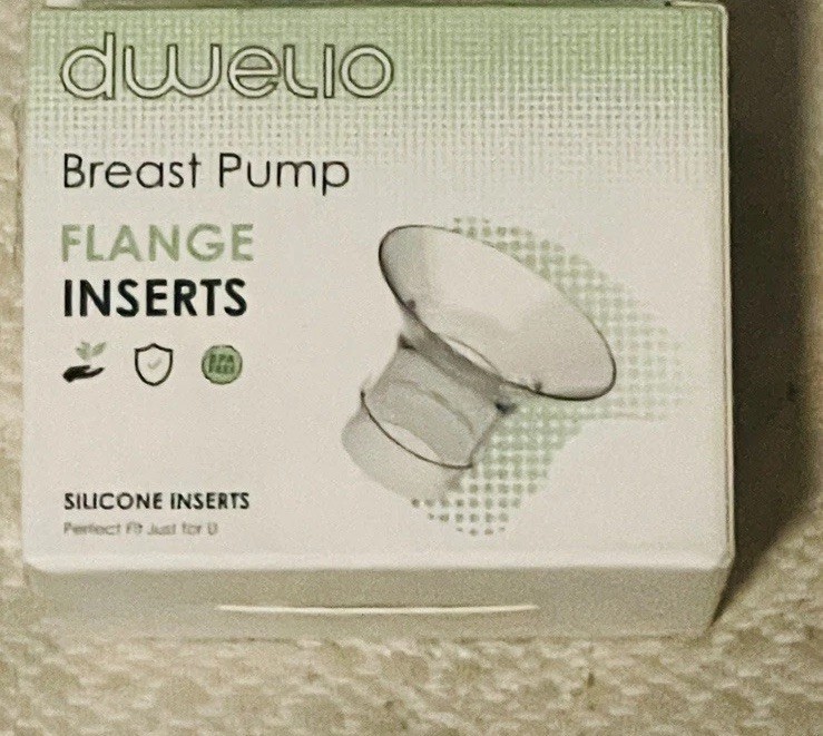 Elvie Pump Silicone Flange Inserts 17-21mm 5pc by Dwelio-image