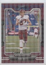 2021 Panini Playbook Rookie Mosaic John Bates #180 4z8