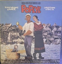 Popeye - Robin Williams & Shelly Duvall - OST - 1980 Vinyl LP - MINT!