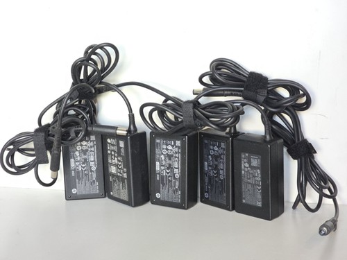 Original HP Laptop Ladegerät 19V 3,33A 65W 7,5mm mit Mittelstift Restposten 5 Stück