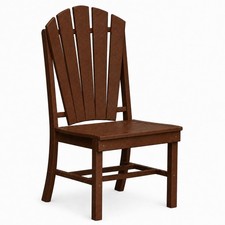Amish Made Fanback Dining Chair, HDPE Poly Lumber, Made in USA