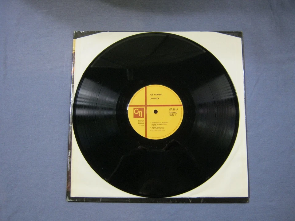 Joe Farrell Outback LP CTI 6014 Vinyl Gatefold Germany Preowned - Image 4 of 4