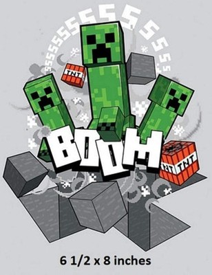 TNT Sss Boom Wall Decal Peel & Stick Minecraft Creeper Art Decor Cling ...