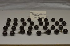brown ceramic cabinet knobs
