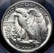 MS 63 Graded 1944 Year Liberty Walking Half Dollars (1916-1947