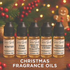 Christmas Fragrance Oils 10ml - Perfect For Oil Burners, Melts & Candle Making