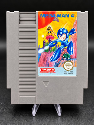 Mega Man 4 NES PAL NOE Nintendo Entertainment System Original Modul