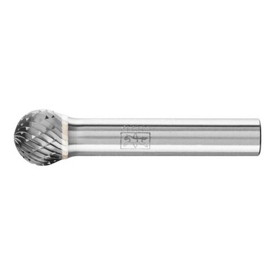 PFERD TOOLS Hartmetall Frässtift Kugel KUD Ø 12x10mm Schaft-Ø 8 mm Z3P universal