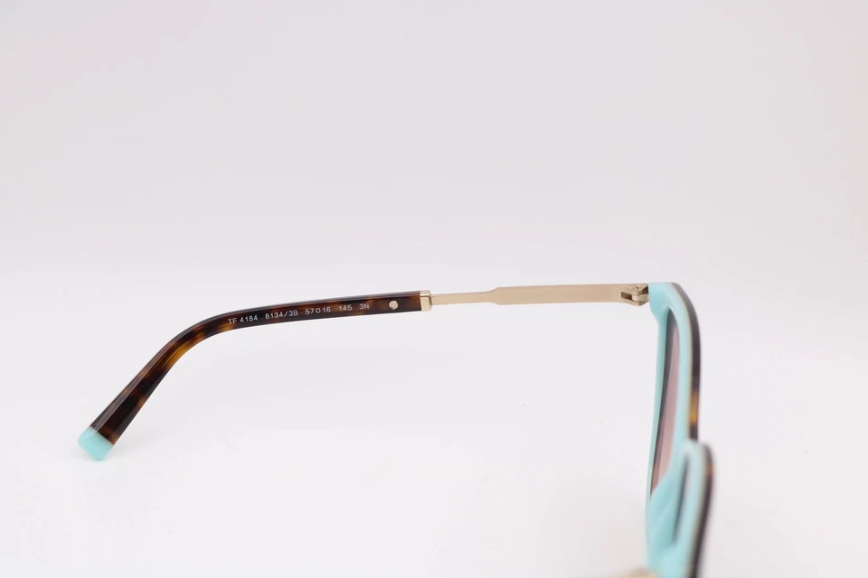 Gafas de sol redondas Tiffany&Co Tf4184 8134/3B tortuga 57-16-145 Foto 4 de 4