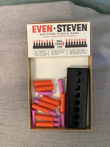 Even Steven gioco completo vintage raro - Foto 2 di 10