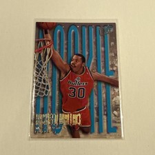 1995-96 Fleer Ultra Rasheed Wallace Rookie Card Bullets RC #295 Retro NBA UNC. rookie card picture