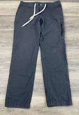 Vuori Ripstop Pant VW401 Women s M Gray Drawstring Hiking Athleisure Read